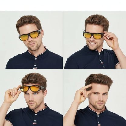 LunarisGlow | Anti Glare Night Driving Glasses with UV400 Protection 2