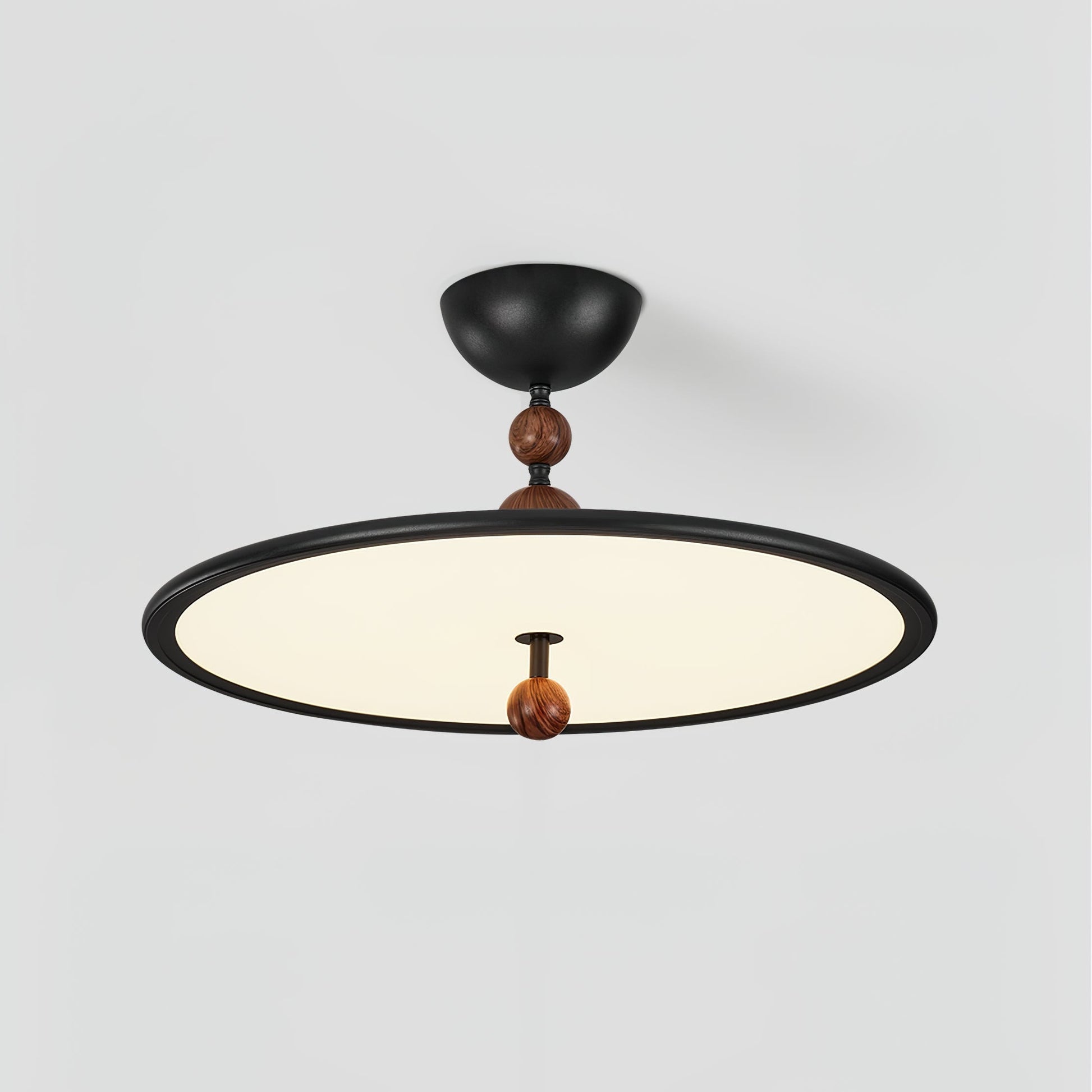 Lunaris | Elegant Minimalist Black LED Ceiling Lamp 3