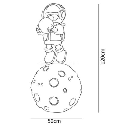 Lunaris | Inspiring Astronaut Design LED Floor Lamp with Color Modes 3