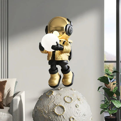 Lunaris | Inspiring Astronaut Design LED Floor Lamp with Color Modes 7