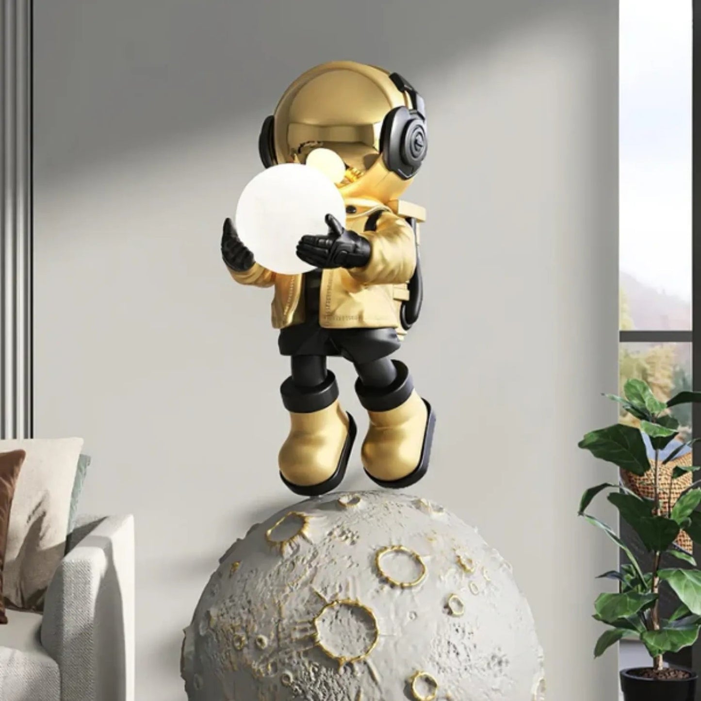 Lunaris | Inspiring Astronaut Design LED Floor Lamp with Color Modes 8