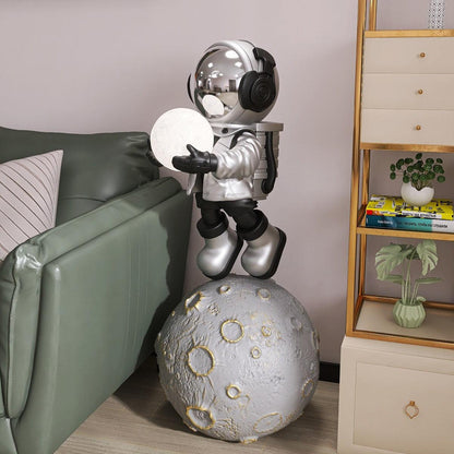 Lunaris | Inspiring Astronaut Design LED Floor Lamp with Color Modes 9