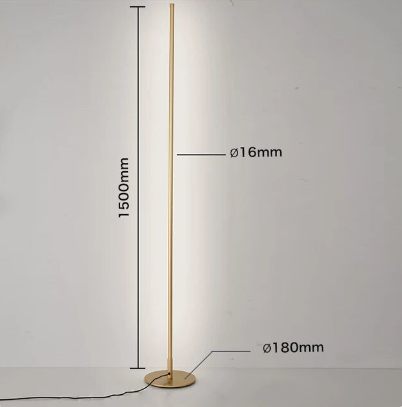 Lunaris | Minimalist Adjustable Floor Lamp for Soft Living Room Lighting 5