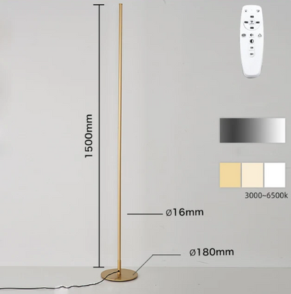 Lunaris | Minimalist Adjustable Floor Lamp for Soft Living Room Lighting 6