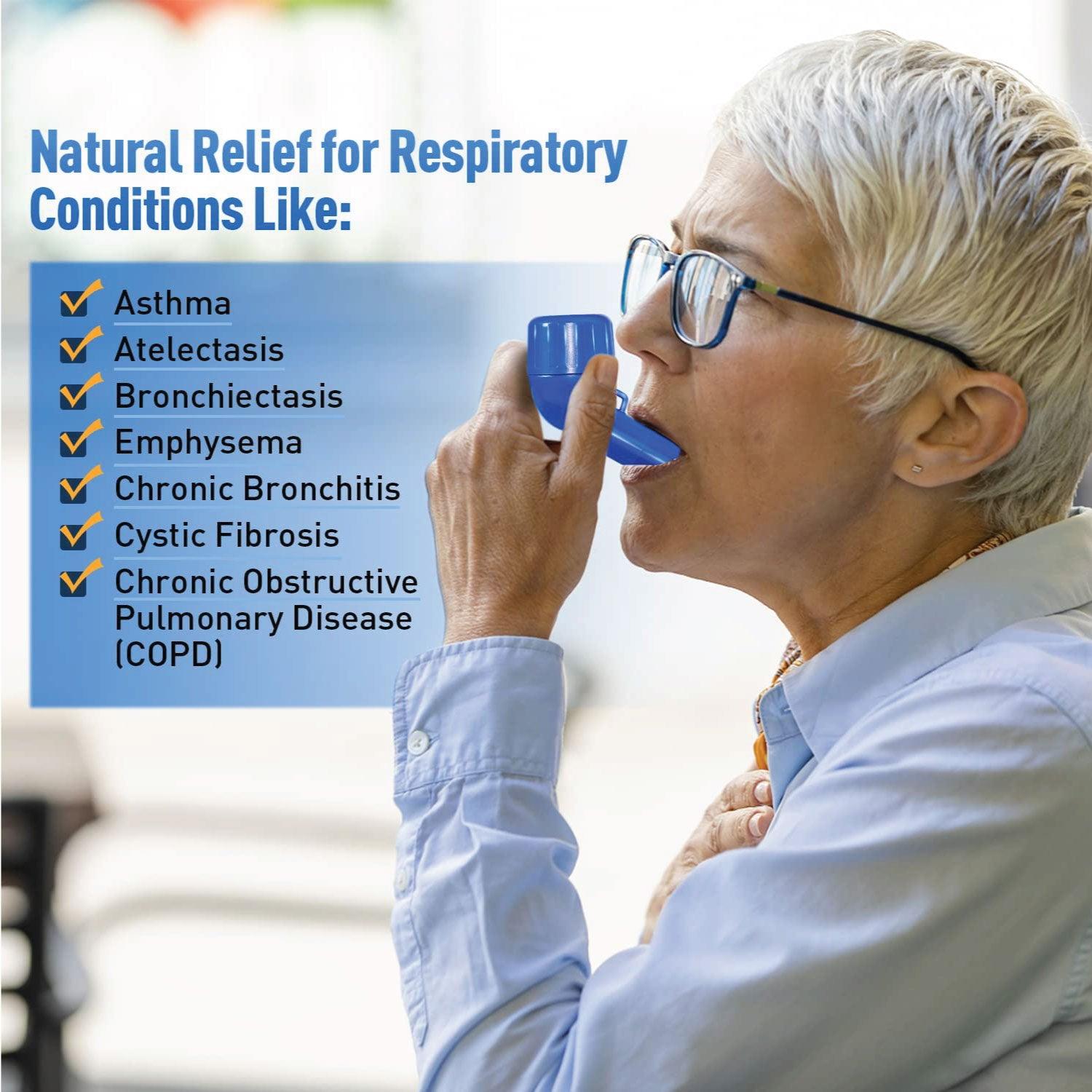 Lung Exerciser Device - Naturally Clear Mucus with The Breathing Exerciser Device Perfect Treatment Aid 8