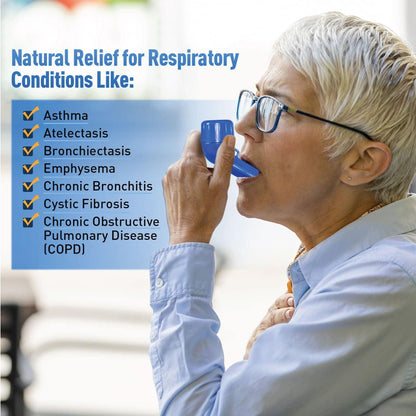 Lung Exerciser Device - Naturally Clear Mucus with The Breathing Exerciser Device Perfect Treatment Aid 8