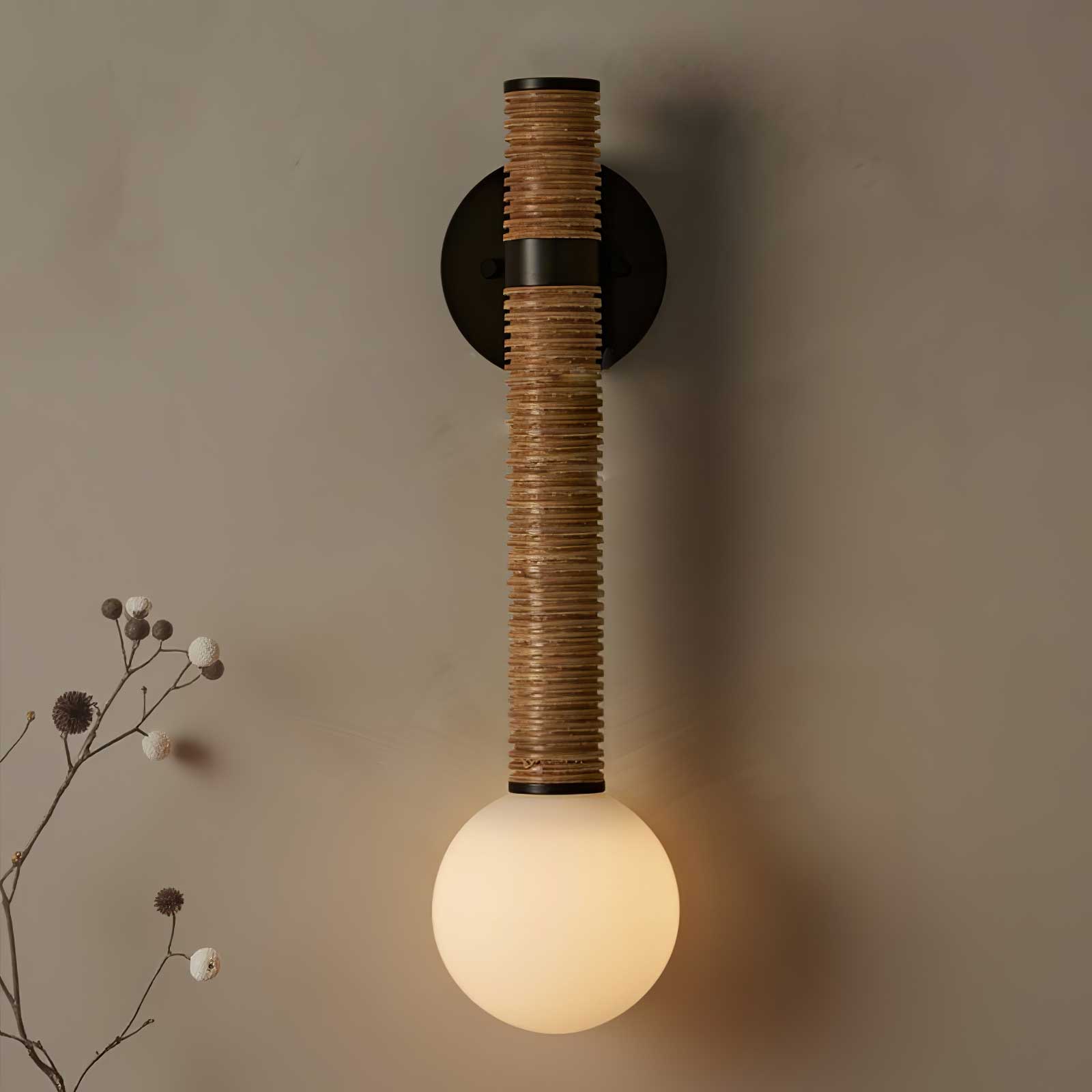 Lusestro | Elegant Modern Leather and Glass Wall Sconce Lighting 5