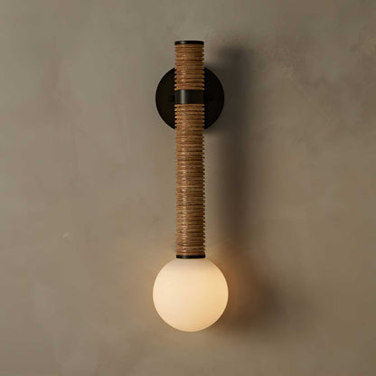 Lusestro | Elegant Modern Leather and Glass Wall Sconce Lighting 8