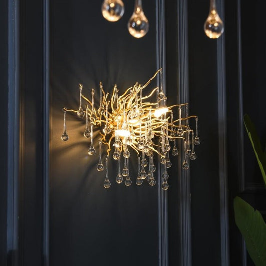 Luxurious Crystal Dimmable LED Chandelier Light Fixture - Lusomart