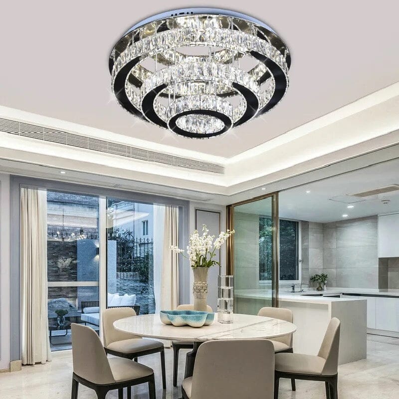 Sparkling Crystal Pendant Ceiling Light