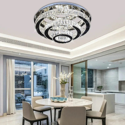 Sparkling Crystal Pendant Ceiling Light