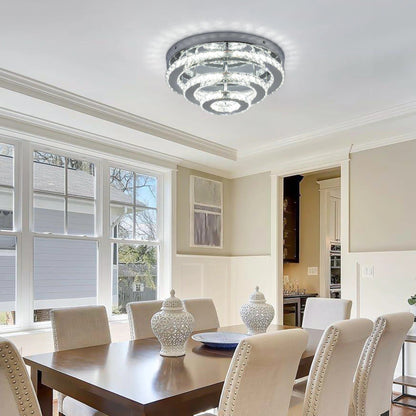 Sparkling Crystal Pendant Ceiling Light
