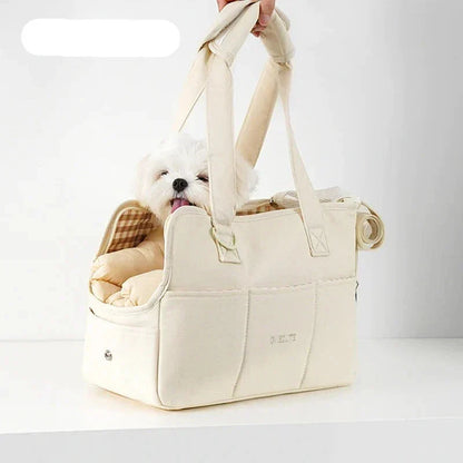 LuxCarry - Stylish Dog Travel Bag & Pet Carrier for Small Dogs and Cats 2