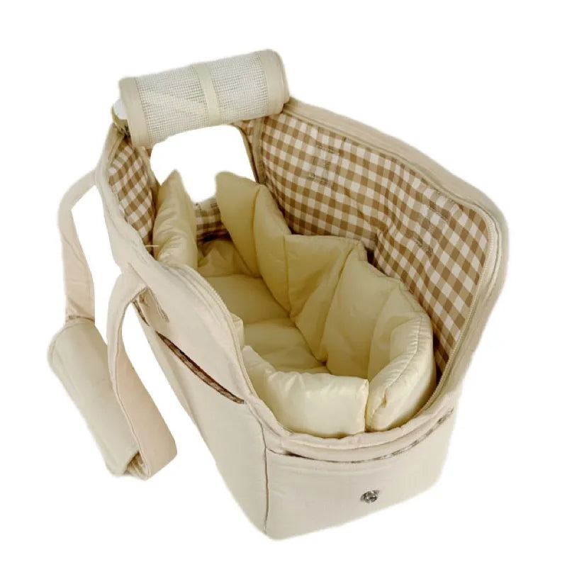 LuxCarry - Stylish Dog Travel Bag & Pet Carrier for Small Dogs and Cats 4