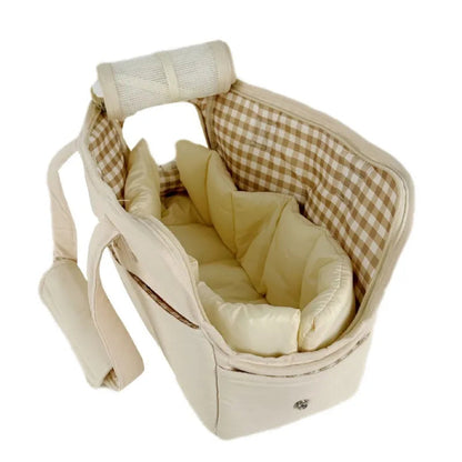 LuxCarry - Stylish Dog Travel Bag & Pet Carrier for Small Dogs and Cats 4