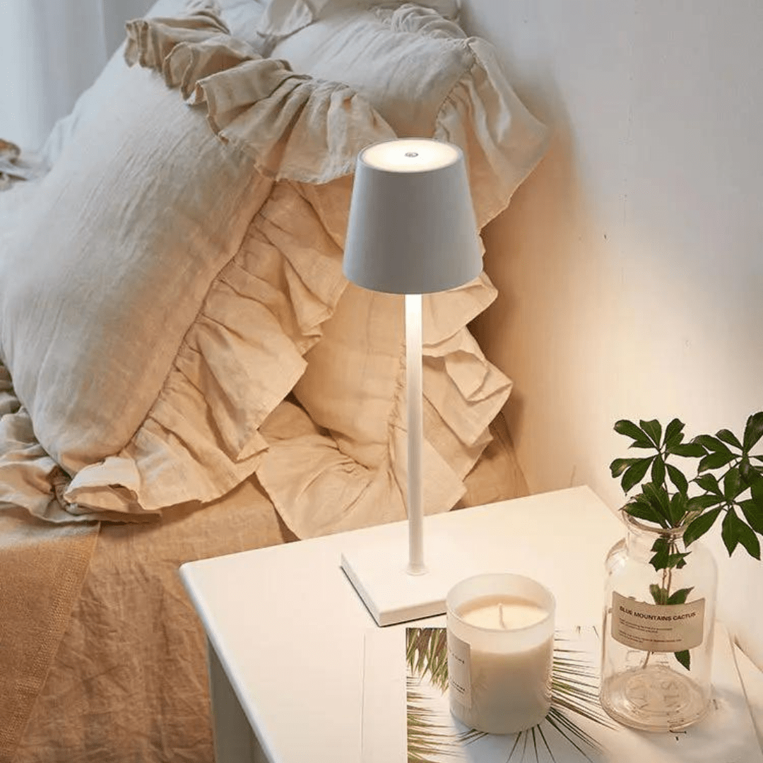 Portable LED Table Lamp with Touch Control
