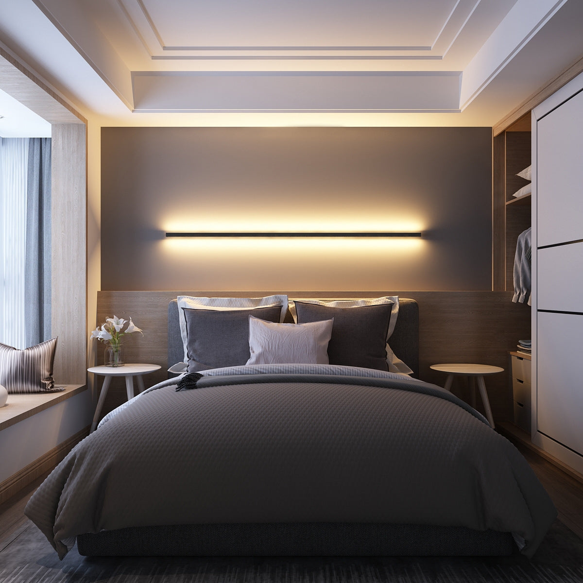 Luxara | Modern Minimalist Wall Lamp with Adjustable Warm LED Light 6