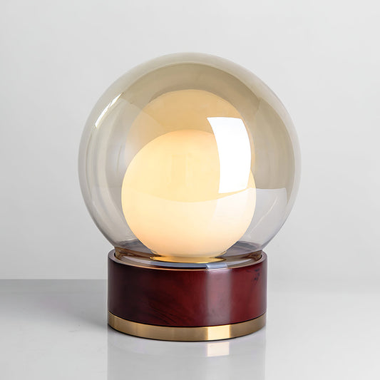 Modern Geometric Table Lamp with Soft Glow - Lusomart