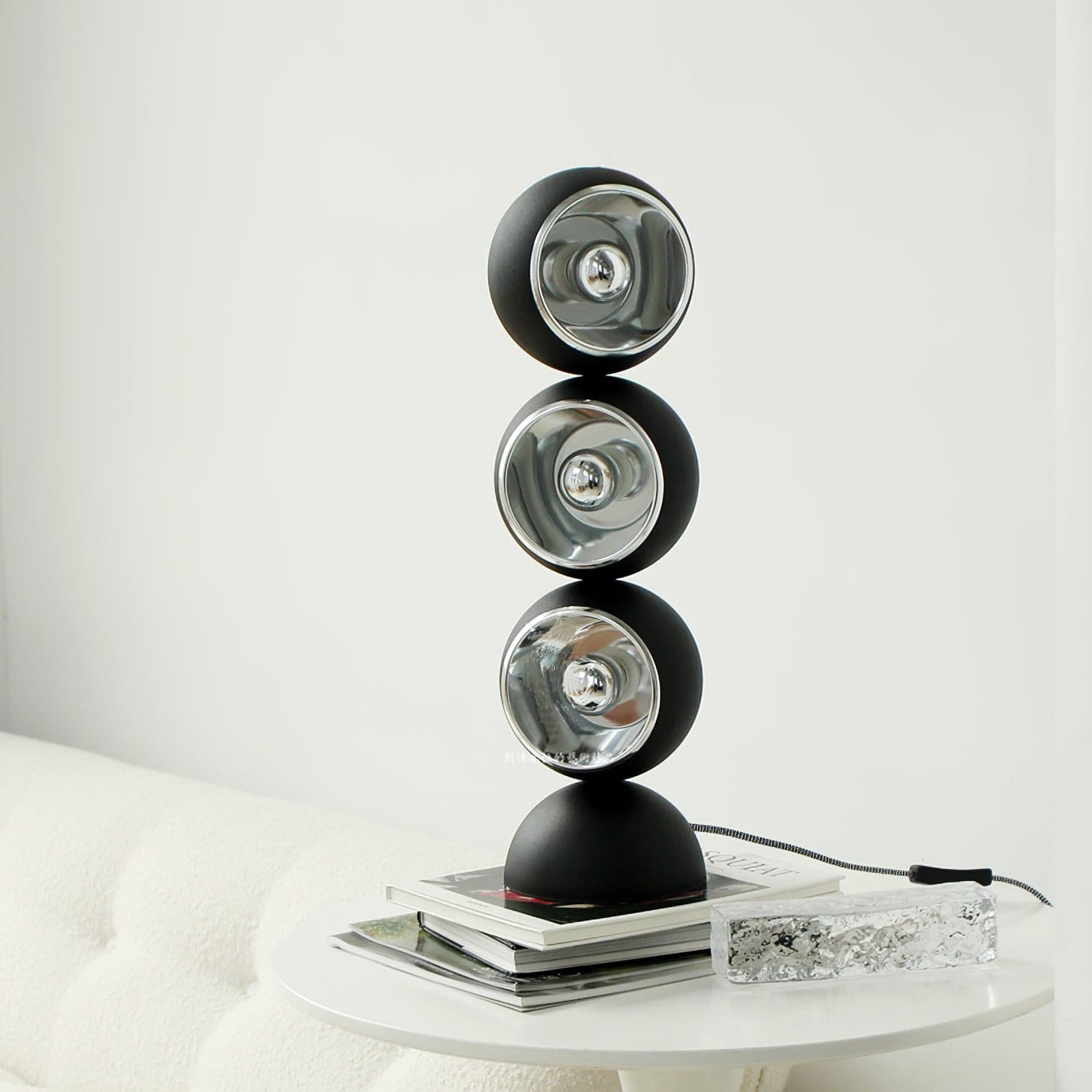 LuxeCharm - Table Lamp with Mickey Style and Cozy Light Diffusion 10