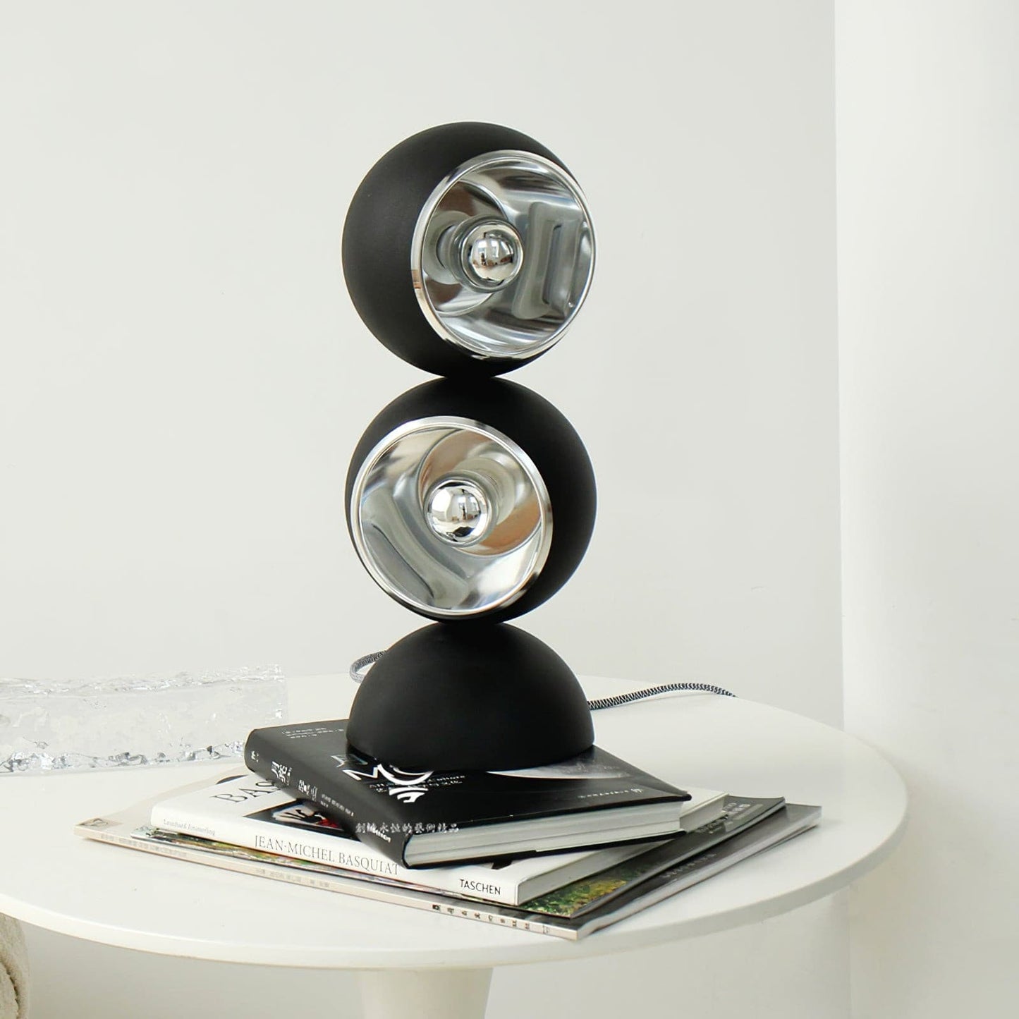 LuxeCharm - Table Lamp with Mickey Style and Cozy Light Diffusion 11
