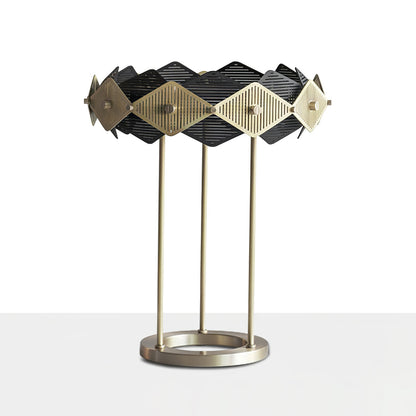 LuxeCrimson - Table Lamp with Timeless Design and Warm Red Elegance 4