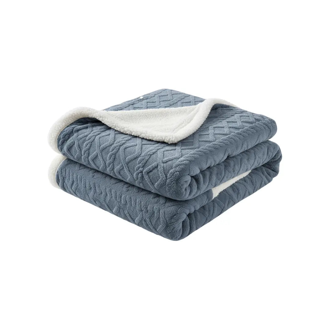 LuxeFleece | Fluffy Warm Double Layer Sherpa Fleece Blanket for Home Decor 3