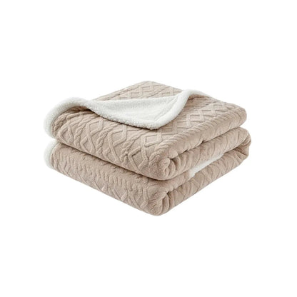 LuxeFleece | Fluffy Warm Double Layer Sherpa Fleece Blanket for Home Decor 9