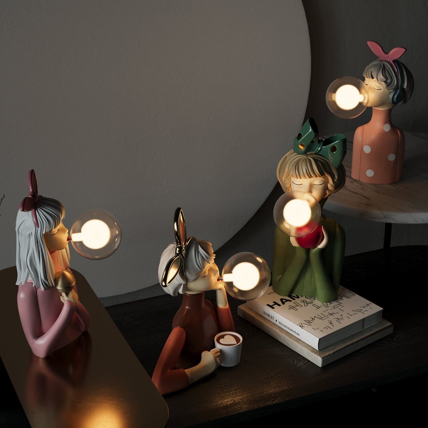 LuxeForge – Elegant Artisan Crafted Lamp for Bespoke Interiors 5