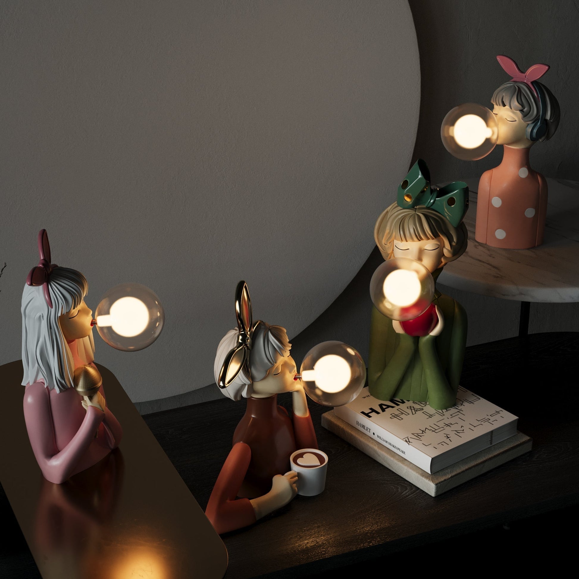 LuxeForge – Elegant Artisan Crafted Lamp for Bespoke Interiors 5