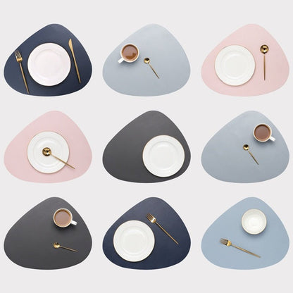 LuxeGuard | Elegant Heat-Resistant Leather Placemats for Dining Table 3