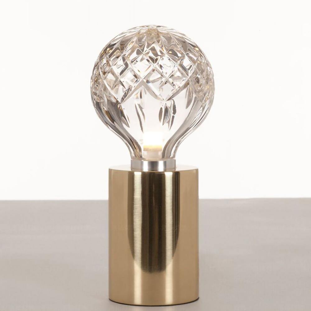 LuxeSphere - Table Lamp with Lustrous Crystal Ball and Soft Lighting 3