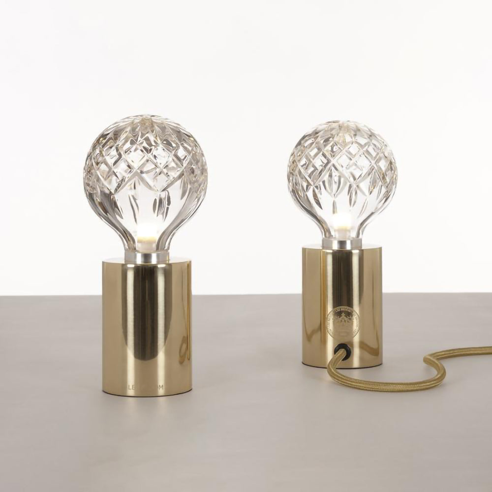 LuxeSphere - Table Lamp with Lustrous Crystal Ball and Soft Lighting 5