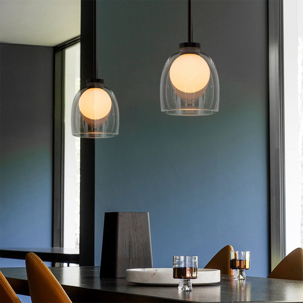 Colorful Double Layer Pendant Lighting