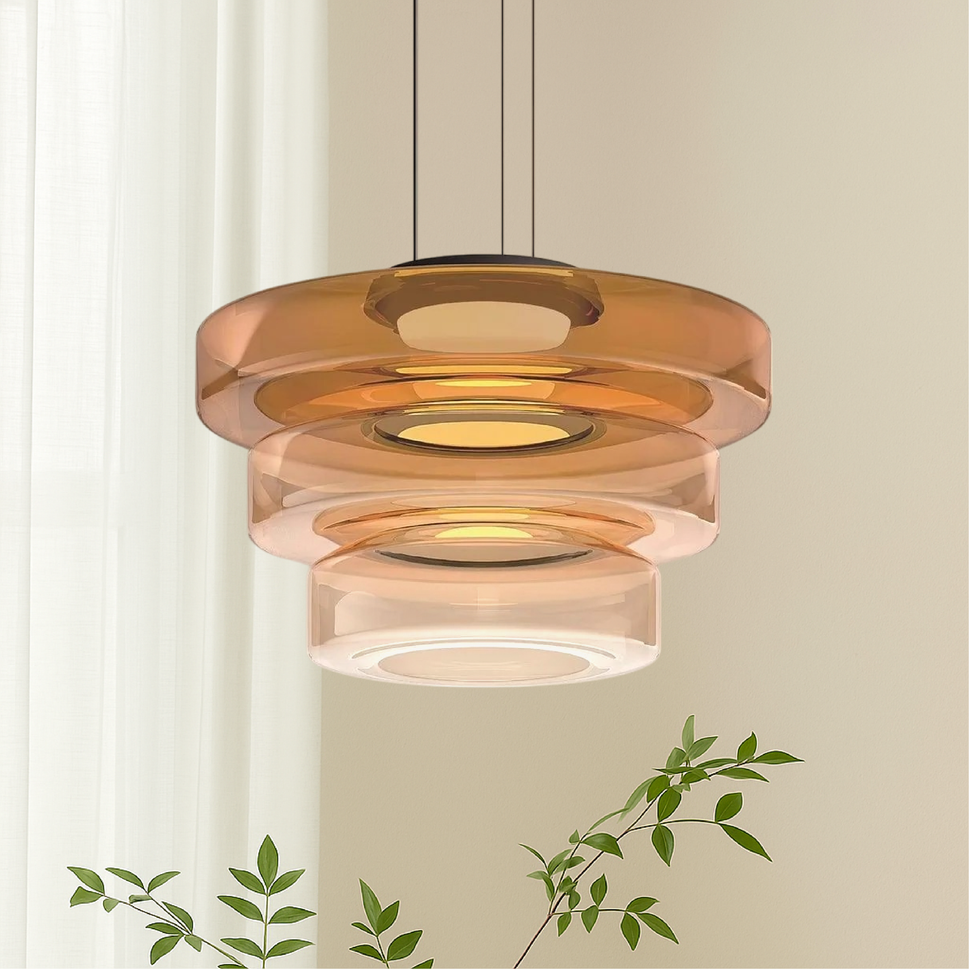 Luxelle | Danish Glass Pendant Lamp with Timeless Design 9
