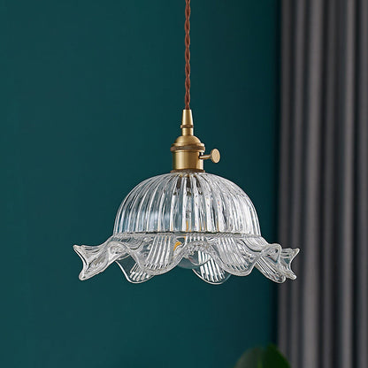 Classic Glass Pendant Light Fixture - Lusomart