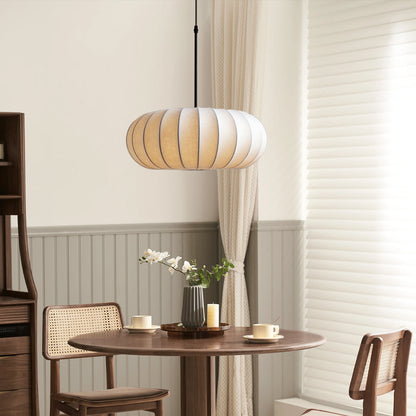Luxona | Elegant Silk Pendant Light for Modern Living Spaces 8
