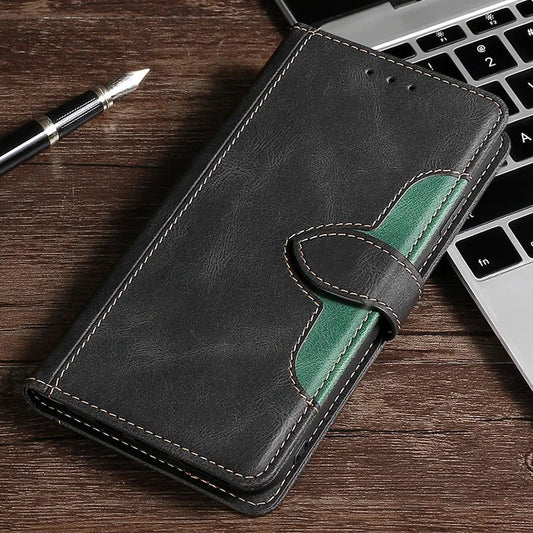 Premium Leather iPhone Wallet Case with Card Holder - Lusomart