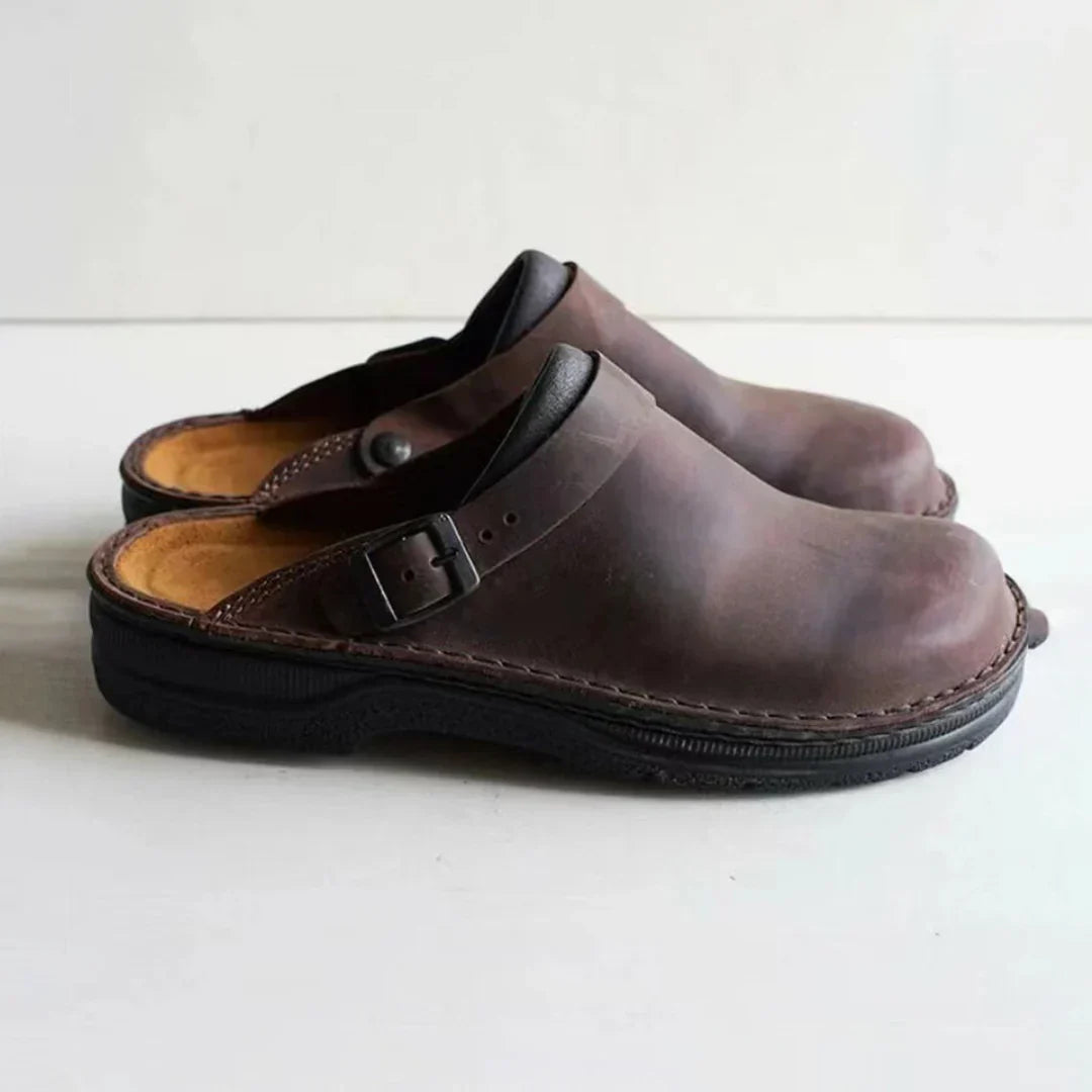 LuxuraFaux | Stylish Comfortable Men's Moccasin Slippers for Home Relaxation 2