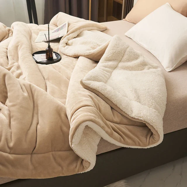 Cozy Fleece Throw Blanket - Lusomart