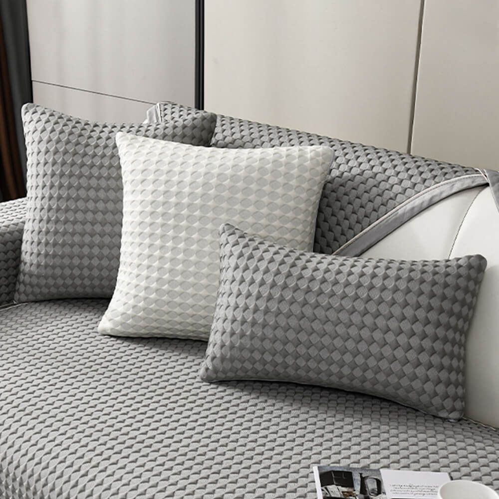 Premium Soft Faux Leather Sofa Protector Cover