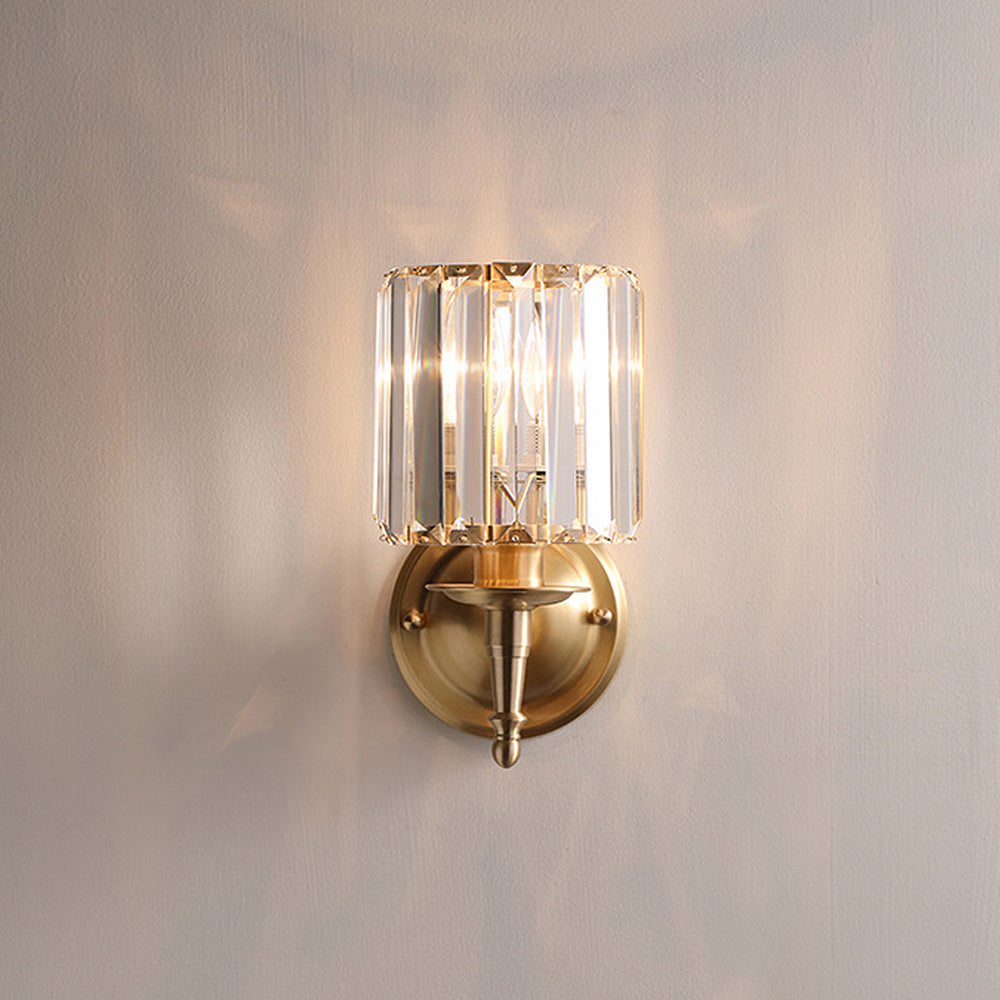 Luxury Clear Crystal Small Wall Light 4