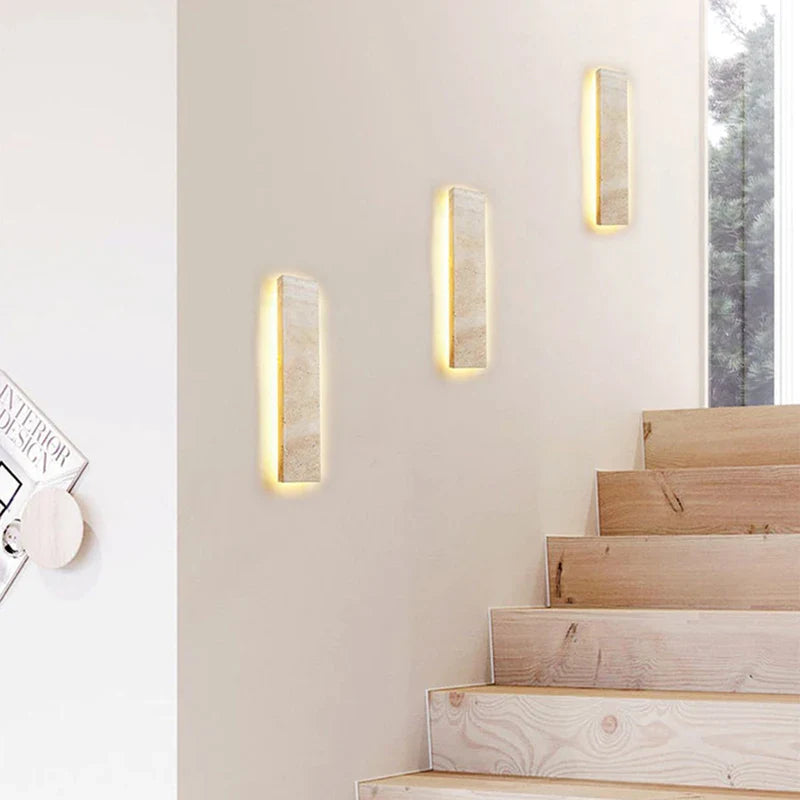 Luzora Natural Stone Wall Lamp 2
