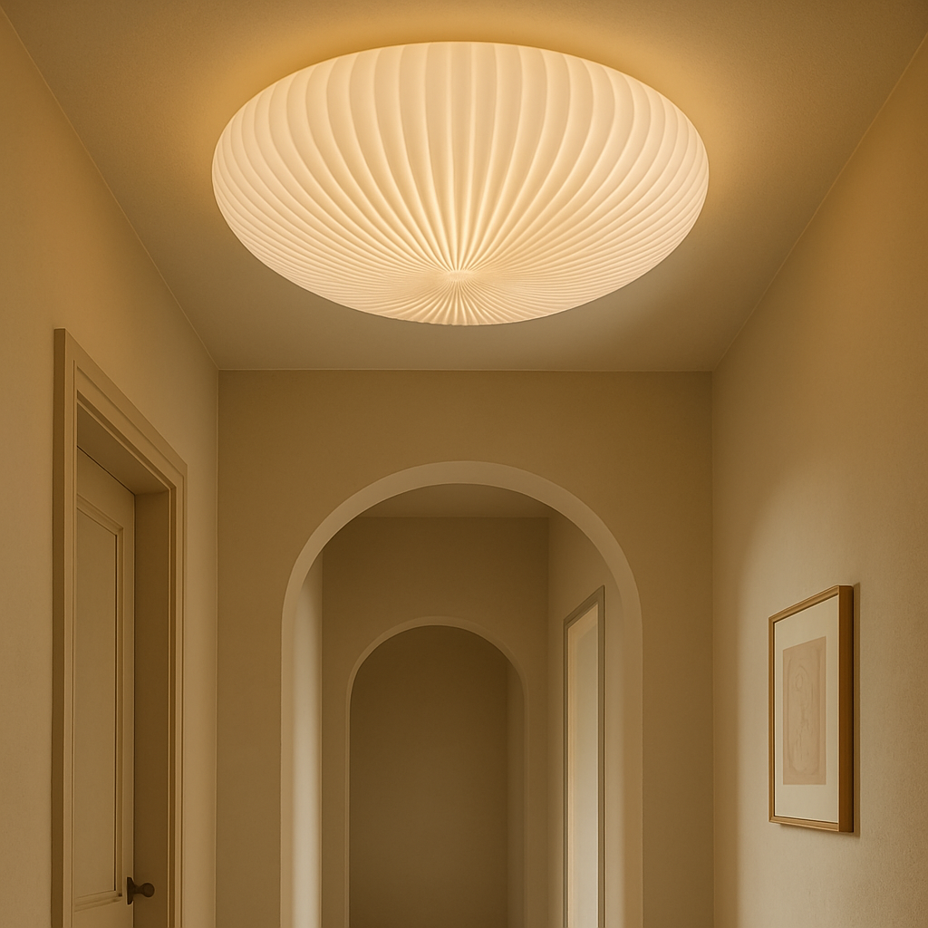 Stylish Modern Ceiling Light with Chic Details - Lusomart