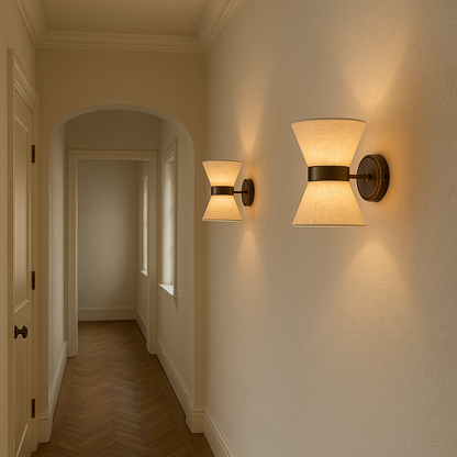 Lysun | Modern Japanese Wabi Sabi Wall Lamp for Elegant Interiors 3