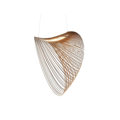 Contemporary Curved Hanging Light Fixture - Lusomart