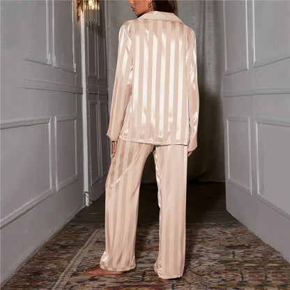 Soft Silk Women's Pajama Set Luxury Sleepwear