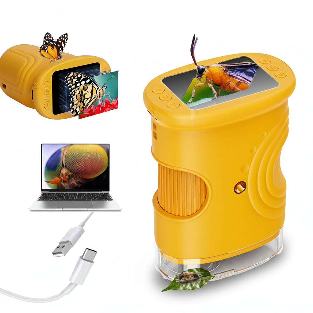 Compact Handheld USB Microscope 1000x LED Zoom Camera