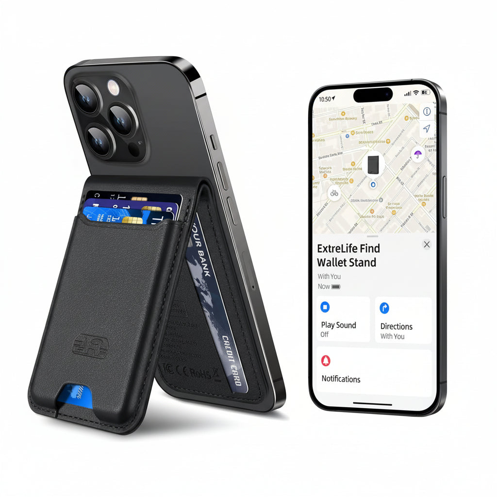 Slim Phone Case with Card Holder and Stand