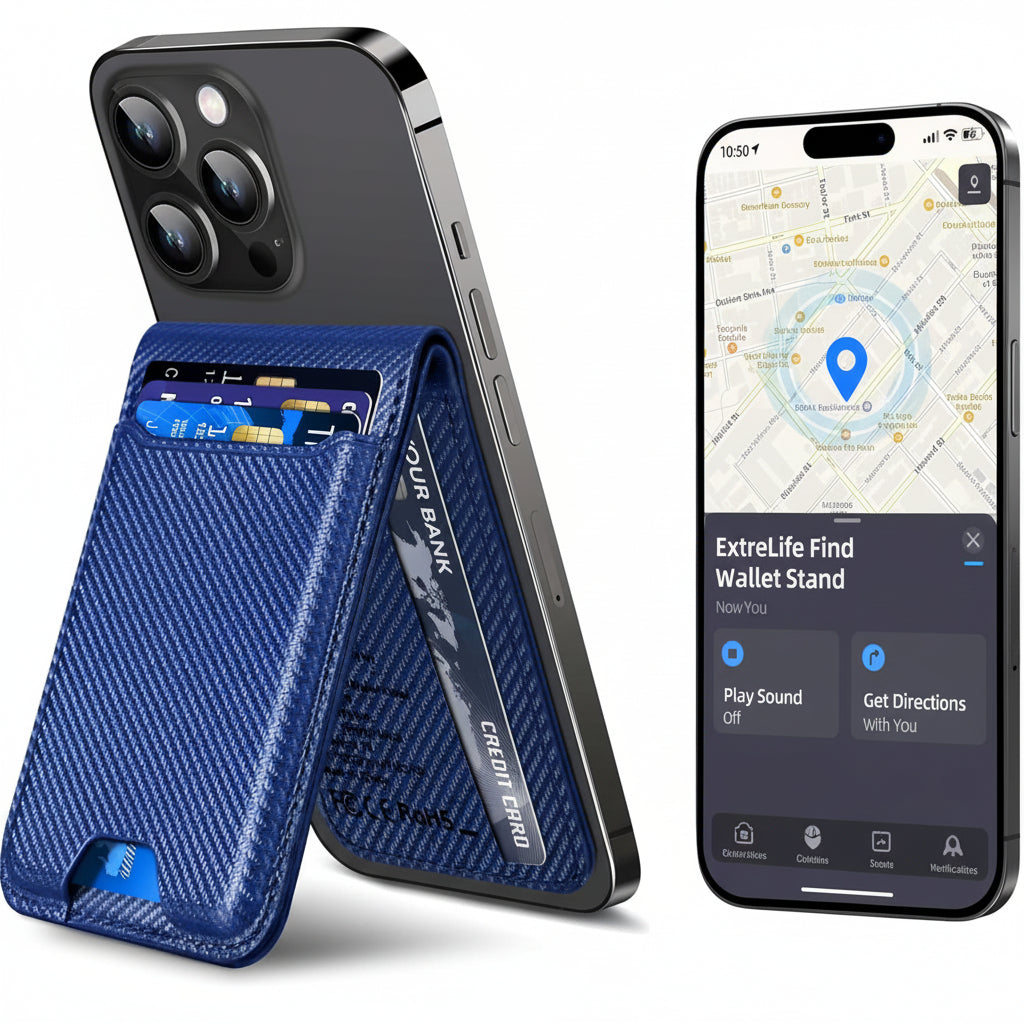 Slim Phone Case with Card Holder and Stand