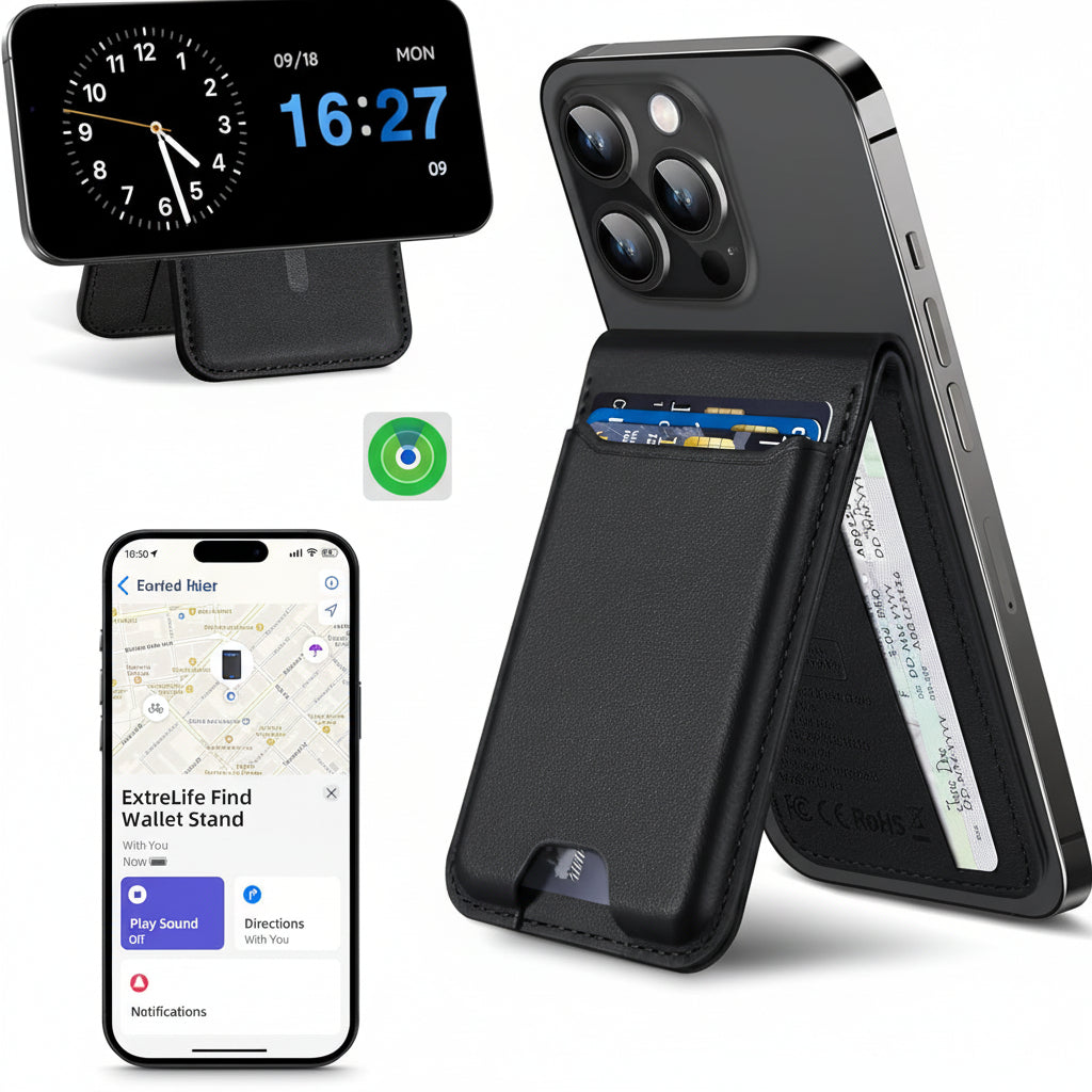 Slim Phone Case with Card Holder and Stand
